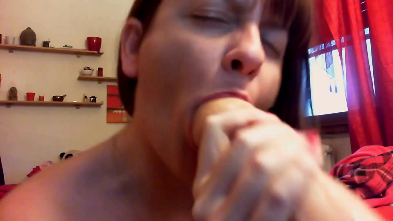 Groot orgasme voor je vieze zus, open je mond en drink het allemaal op